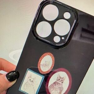 Case-Mate Black Cat Design Phone Case